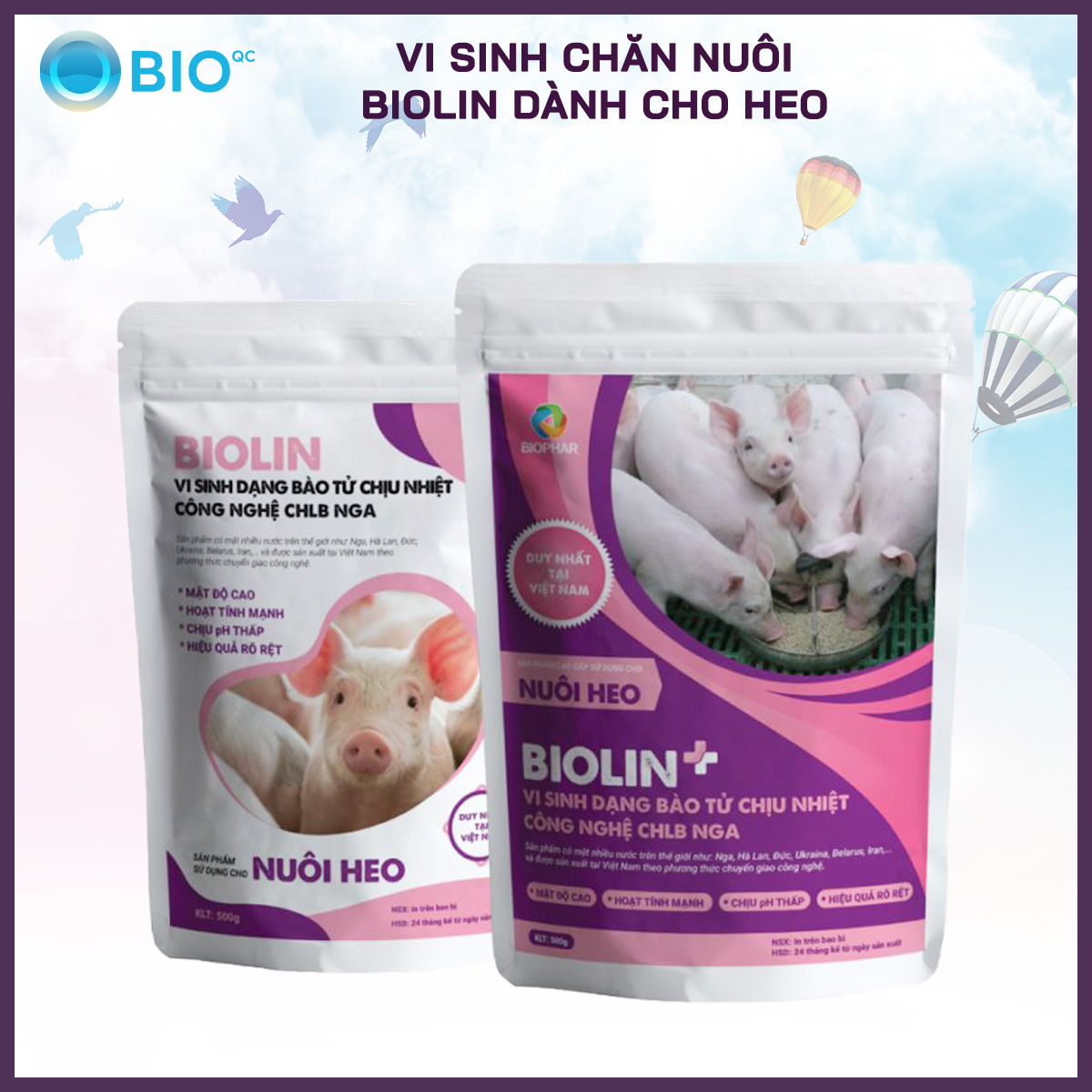 Chế phẩm sinh học trong chăn nuôi