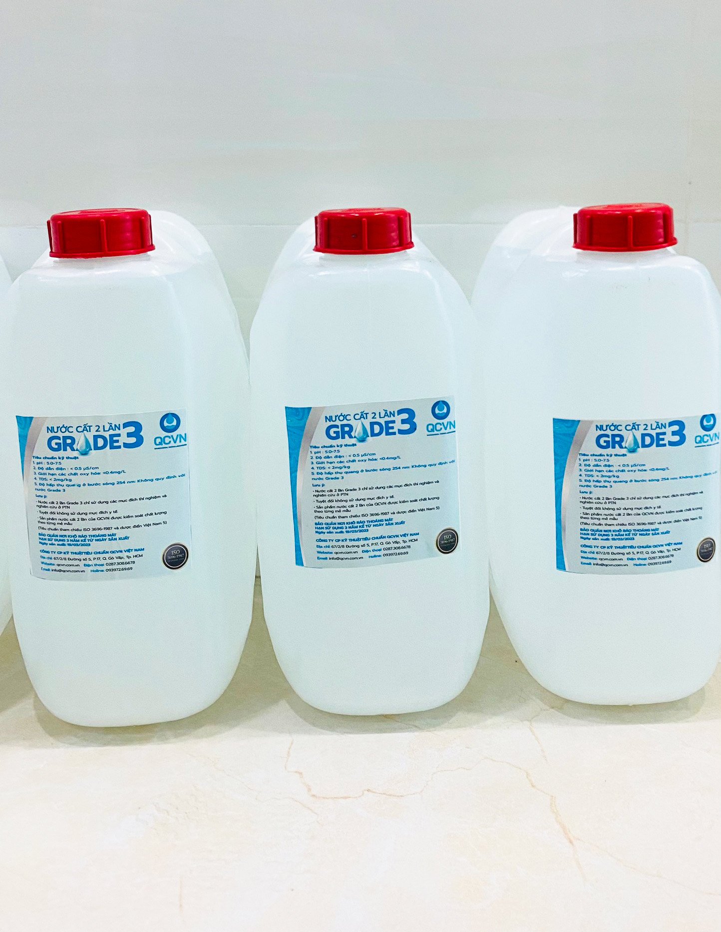 Nước cất 1 lần