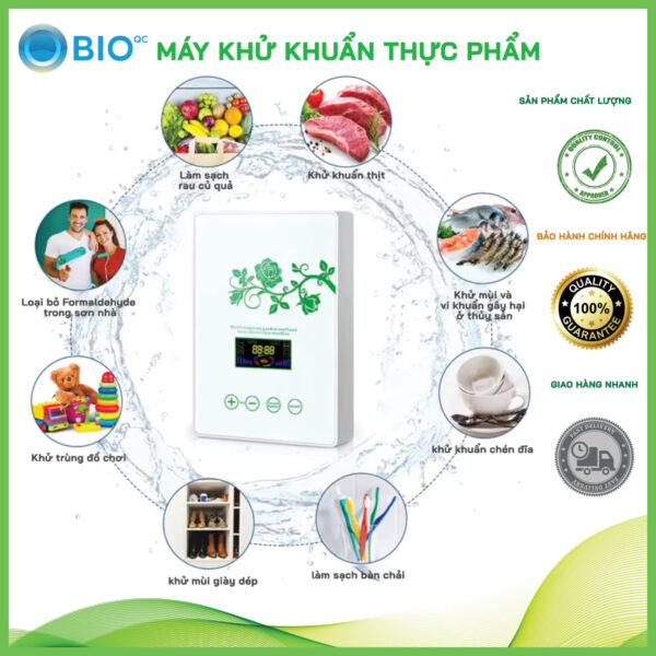 Máy Khử Trùng Thực Phẩm